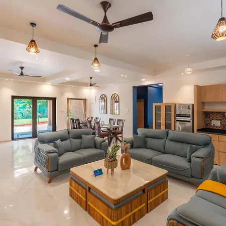 Saffronstays Riverfront Manor, 5-Bdr Pool Villa By Pej River-2
